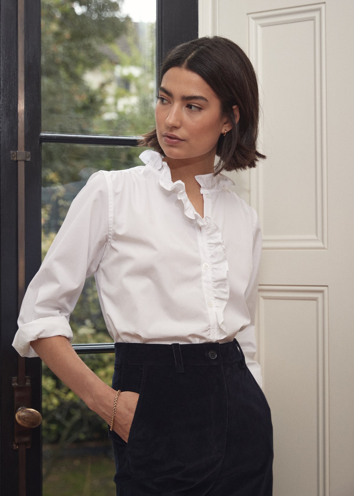 ALMA SHIRT — WHITE