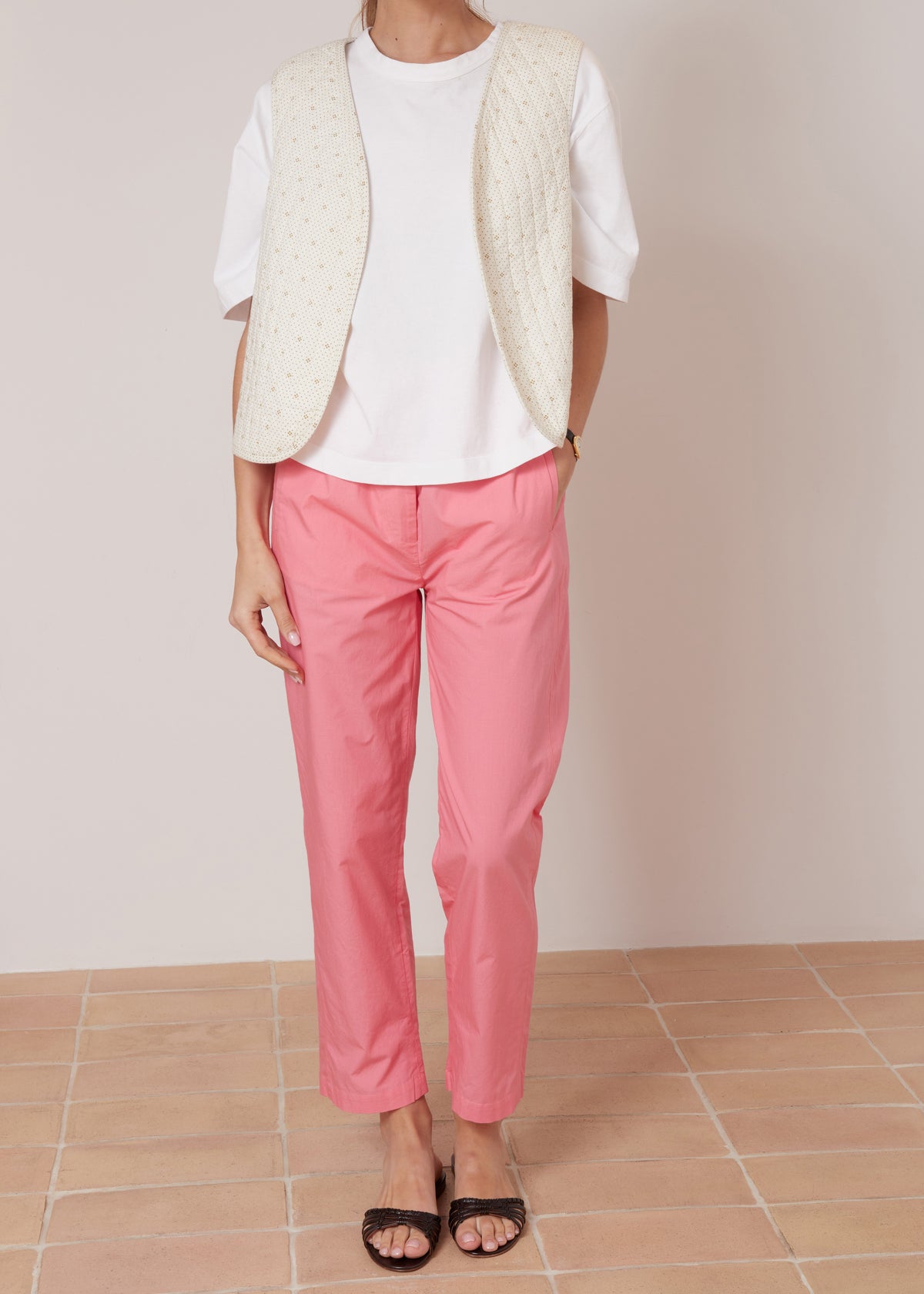 ABEL TROUSERS — PINK