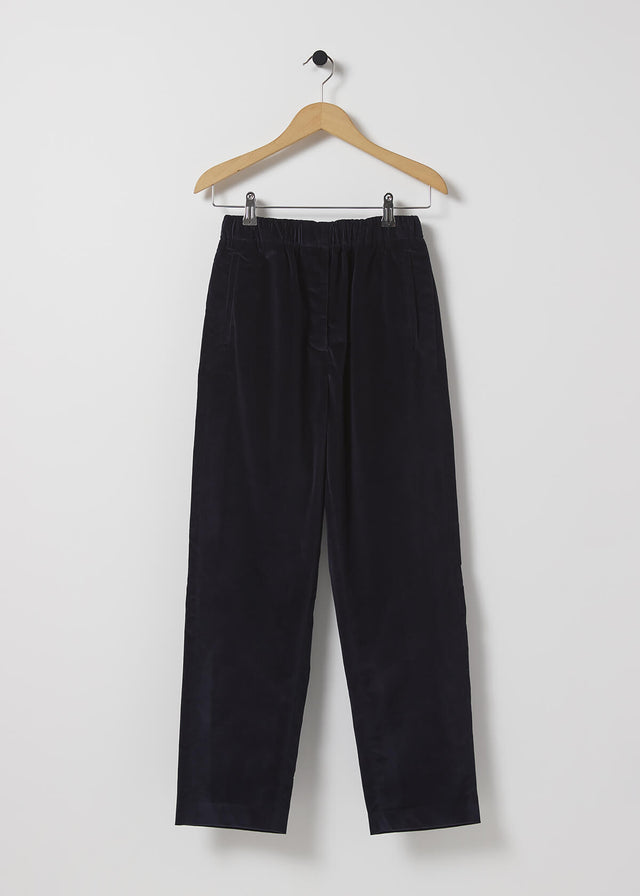 ABEL CORDUROY TROUSER — NAVY