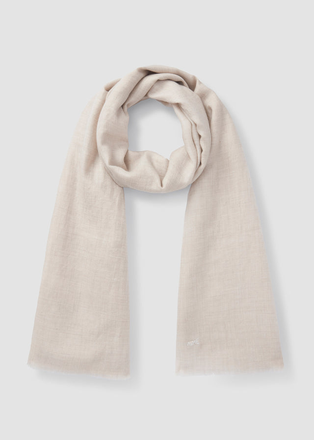 AGILE CASHMERE STOLE — OATMEAL