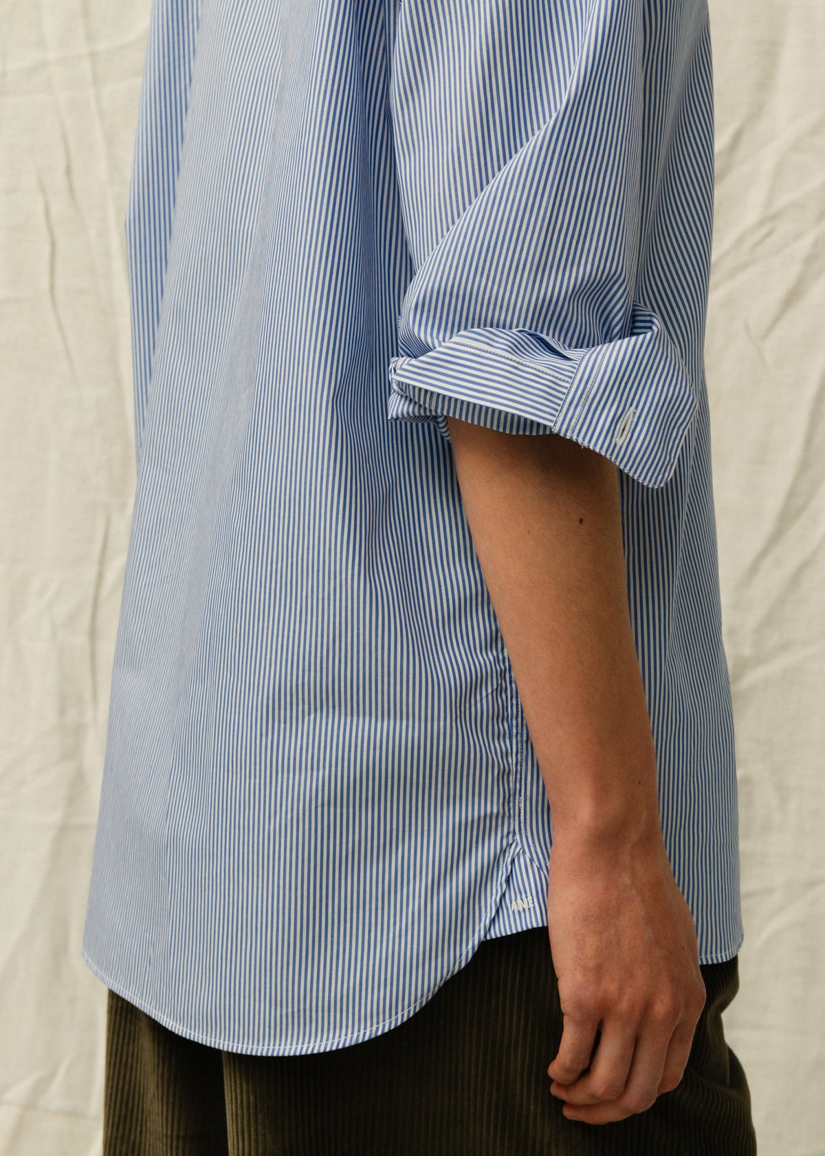 AIMÉ SHIRT — DEEP BLUE