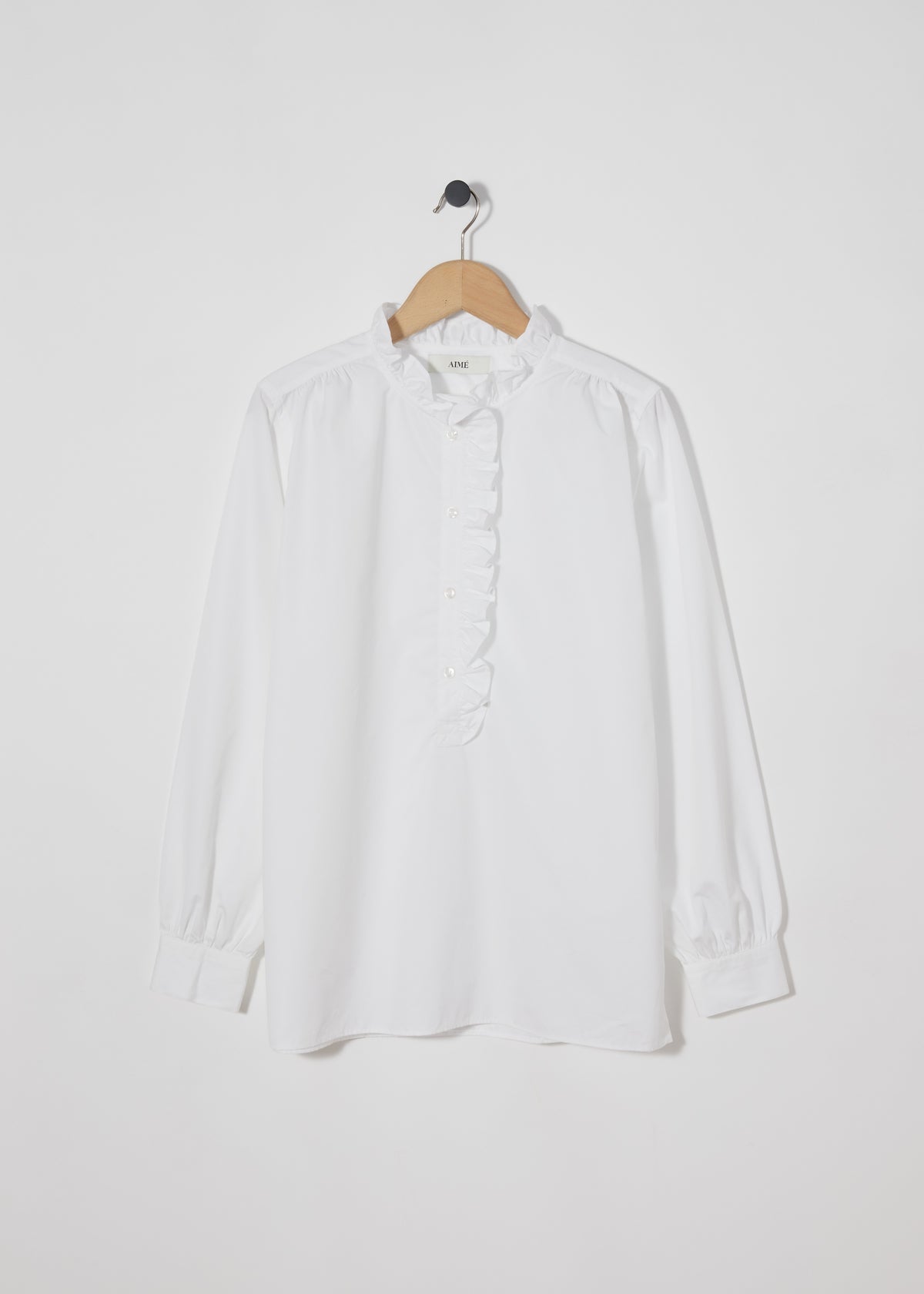ALMA SHIRT — WHITE