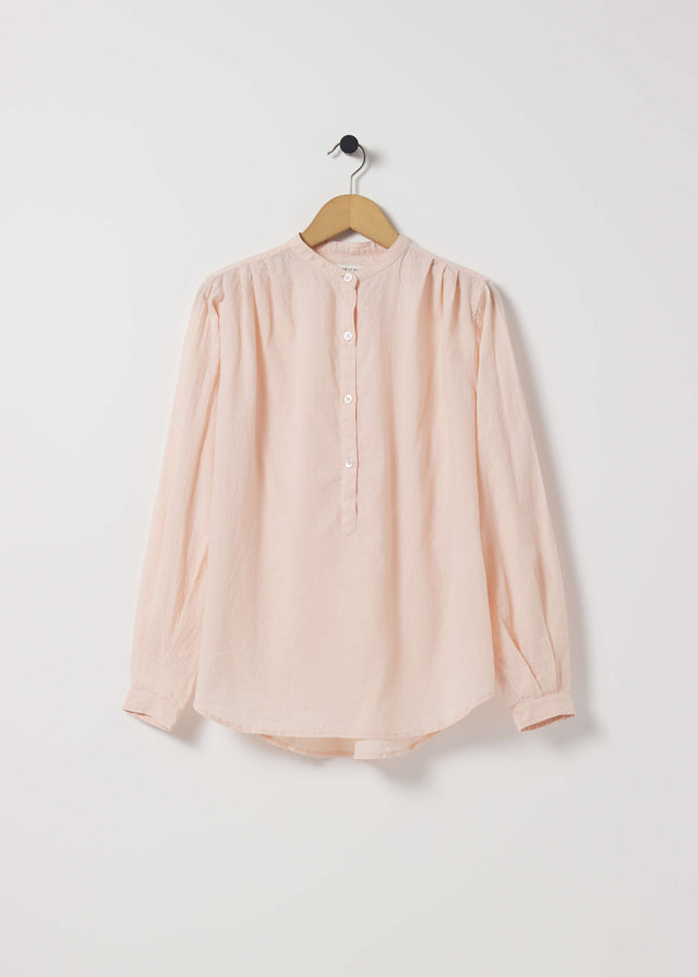 AVA SHIRT — CLOUD CHECK