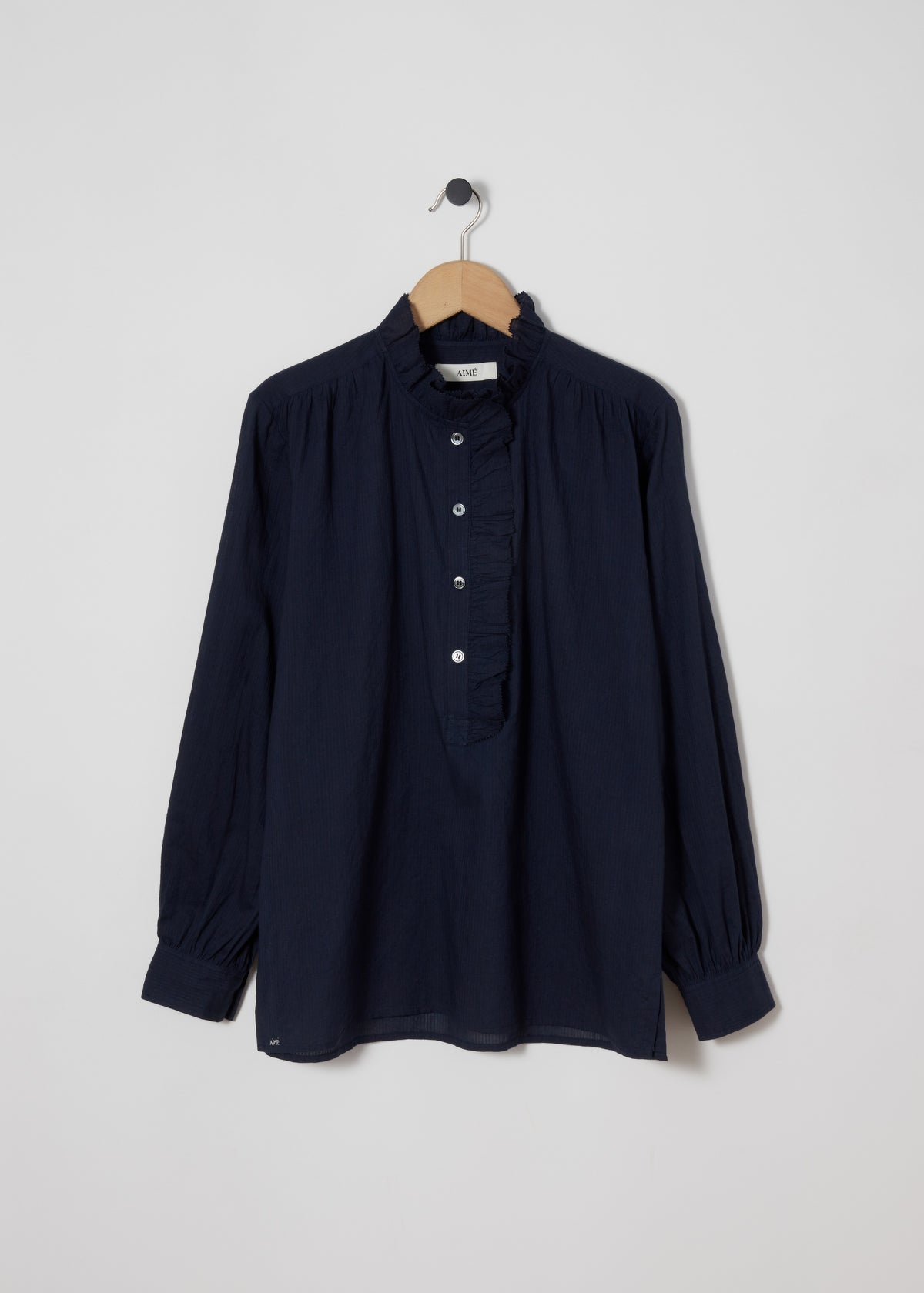 BENSON SHIRT — NAVY STRIPE