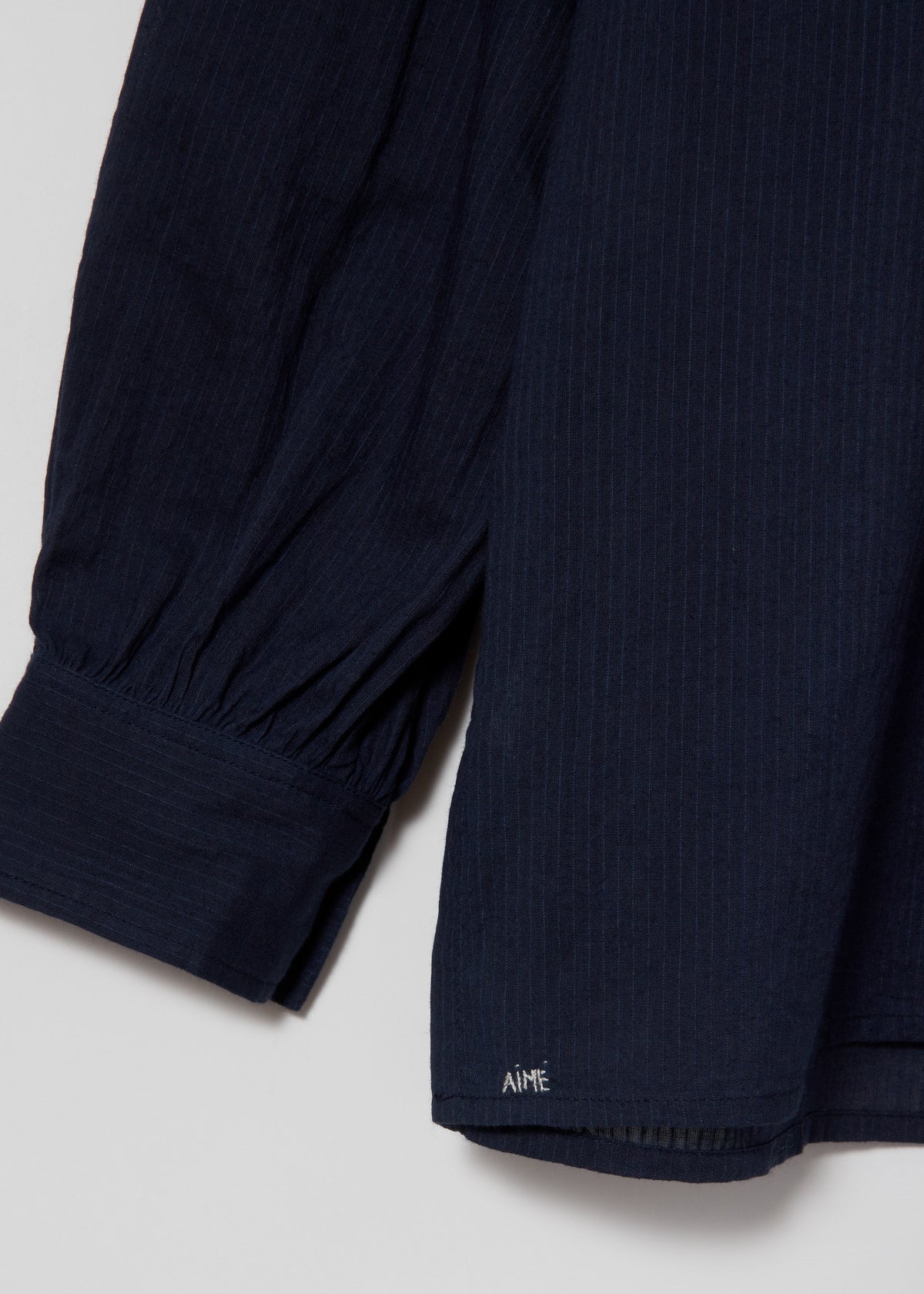 BENSON SHIRT — NAVY STRIPE