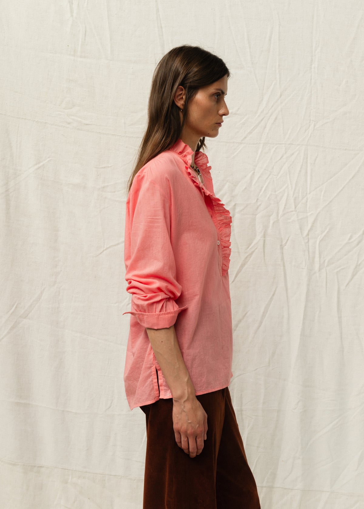 BENSON SHIRT — PEACH