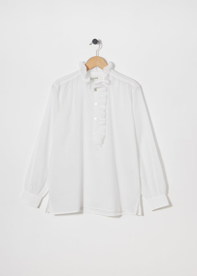 BENSON SHIRT — WHITE STRIPE
