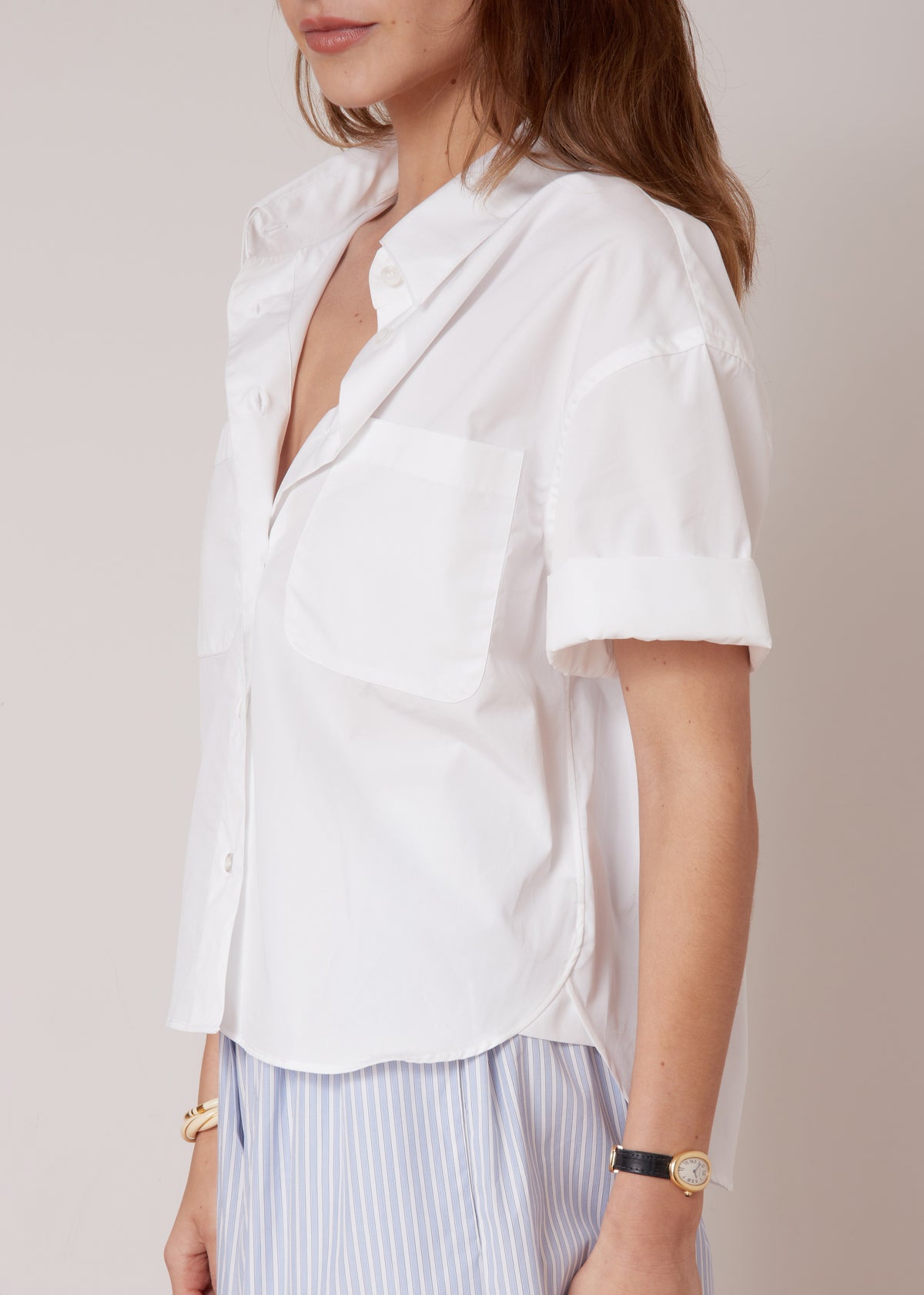 DARIA SHIRT — WHITE