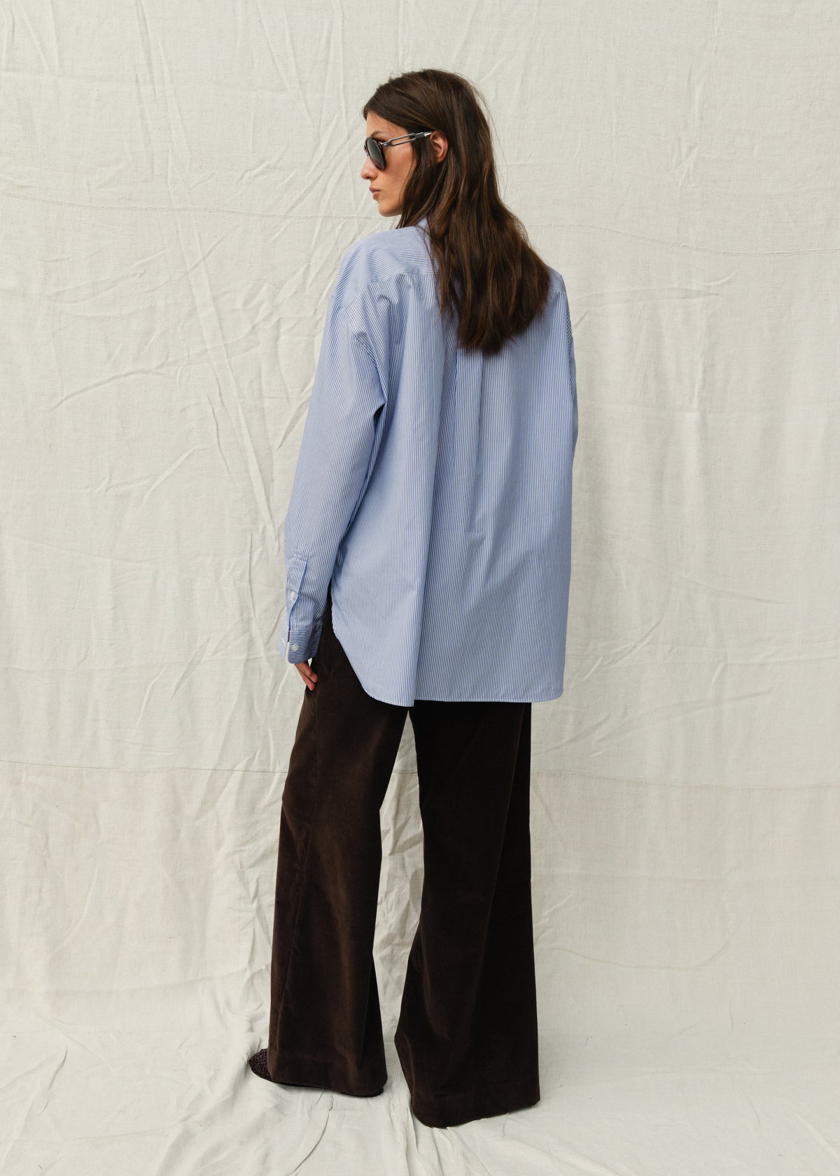DEVON SHIRT — DEEP BLUE