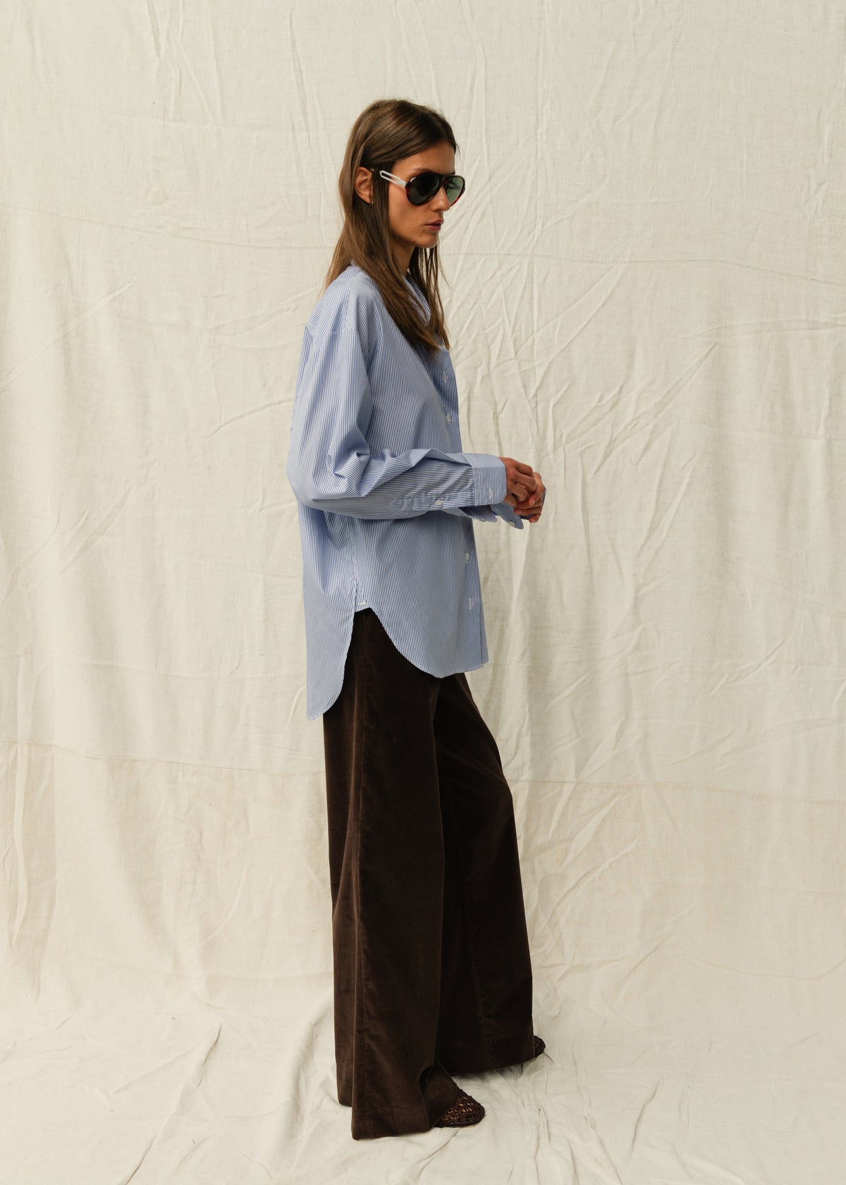 DEVON SHIRT — DEEP BLUE