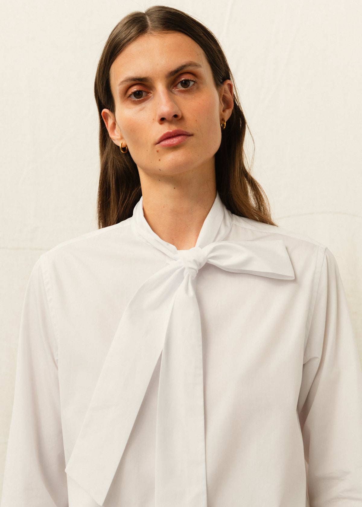 GARBO SHIRT — WHITE