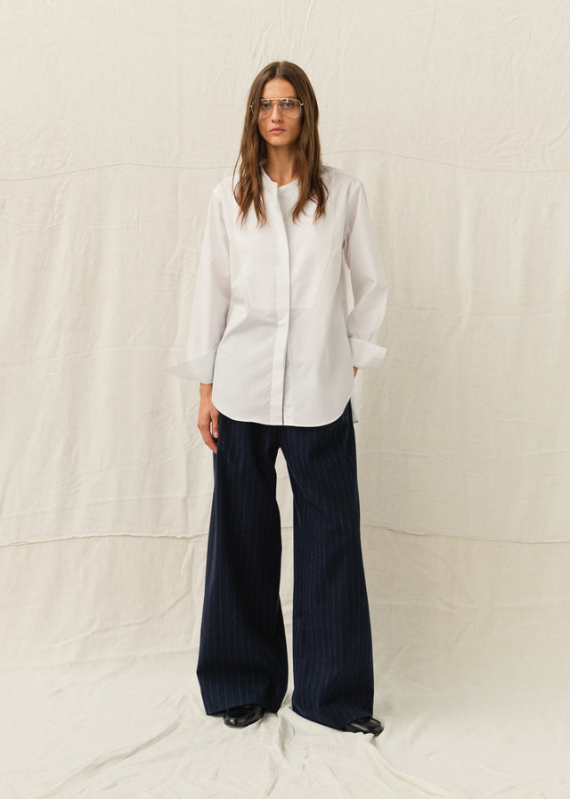 GRETA SHIRT — WHITE