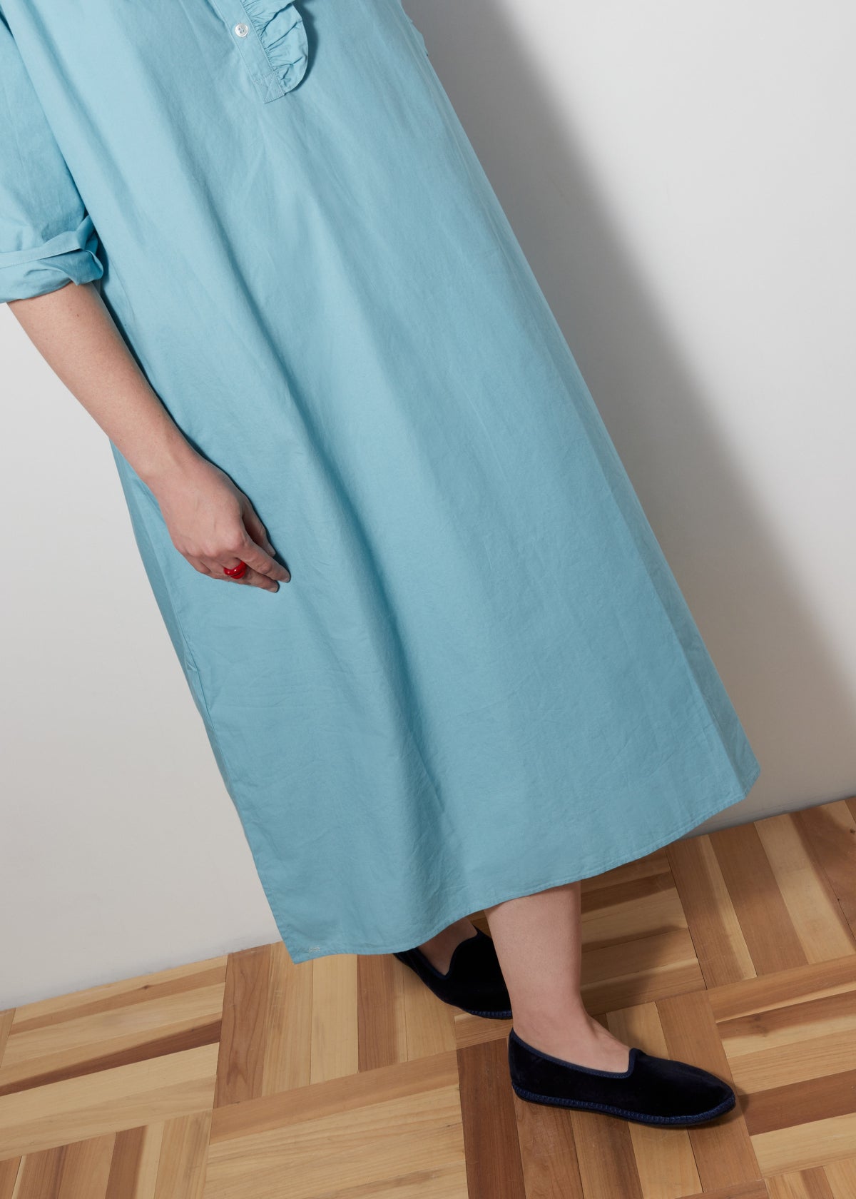 ALMA DRESS — BLUE