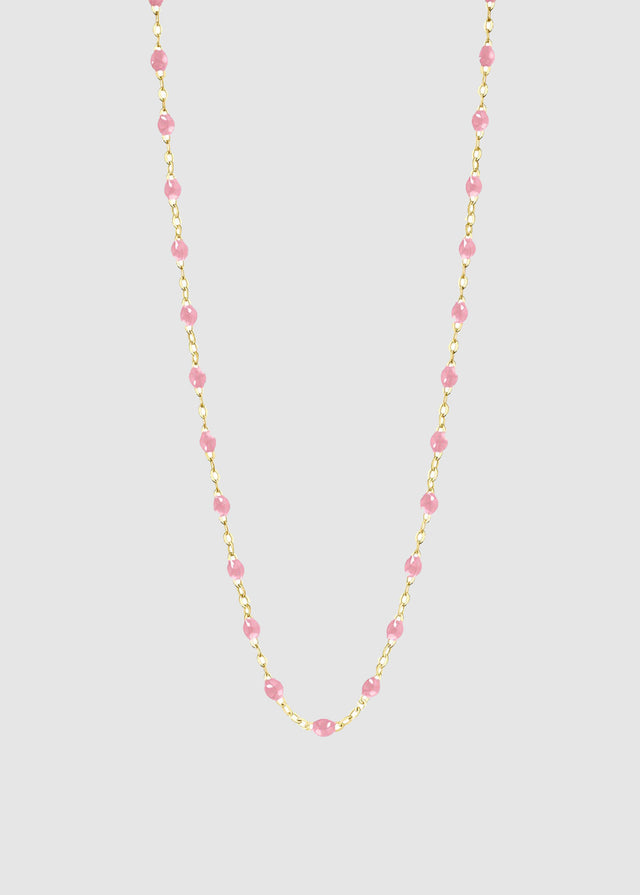 CLASSIC NECKLACE 42 CM — FUCHSIA