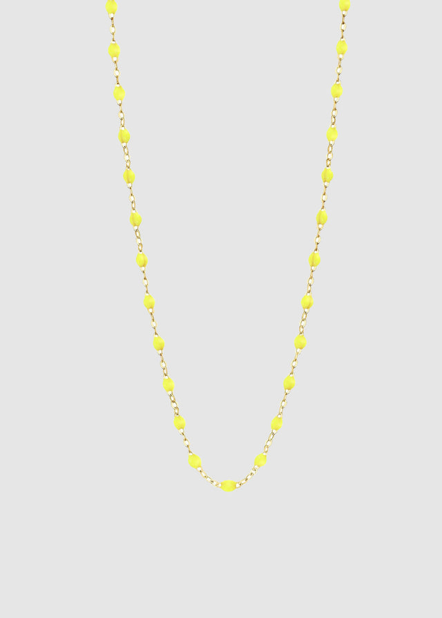 CLASSIC NECKLACE 42CM — LIME