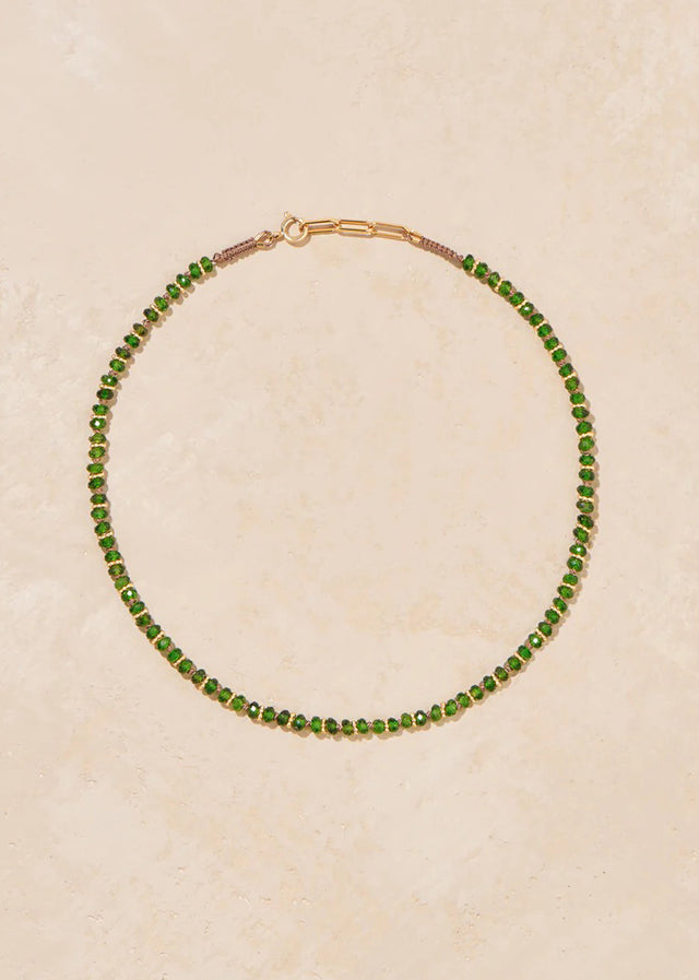 AMARA NECKLACE — DIOPSIDE