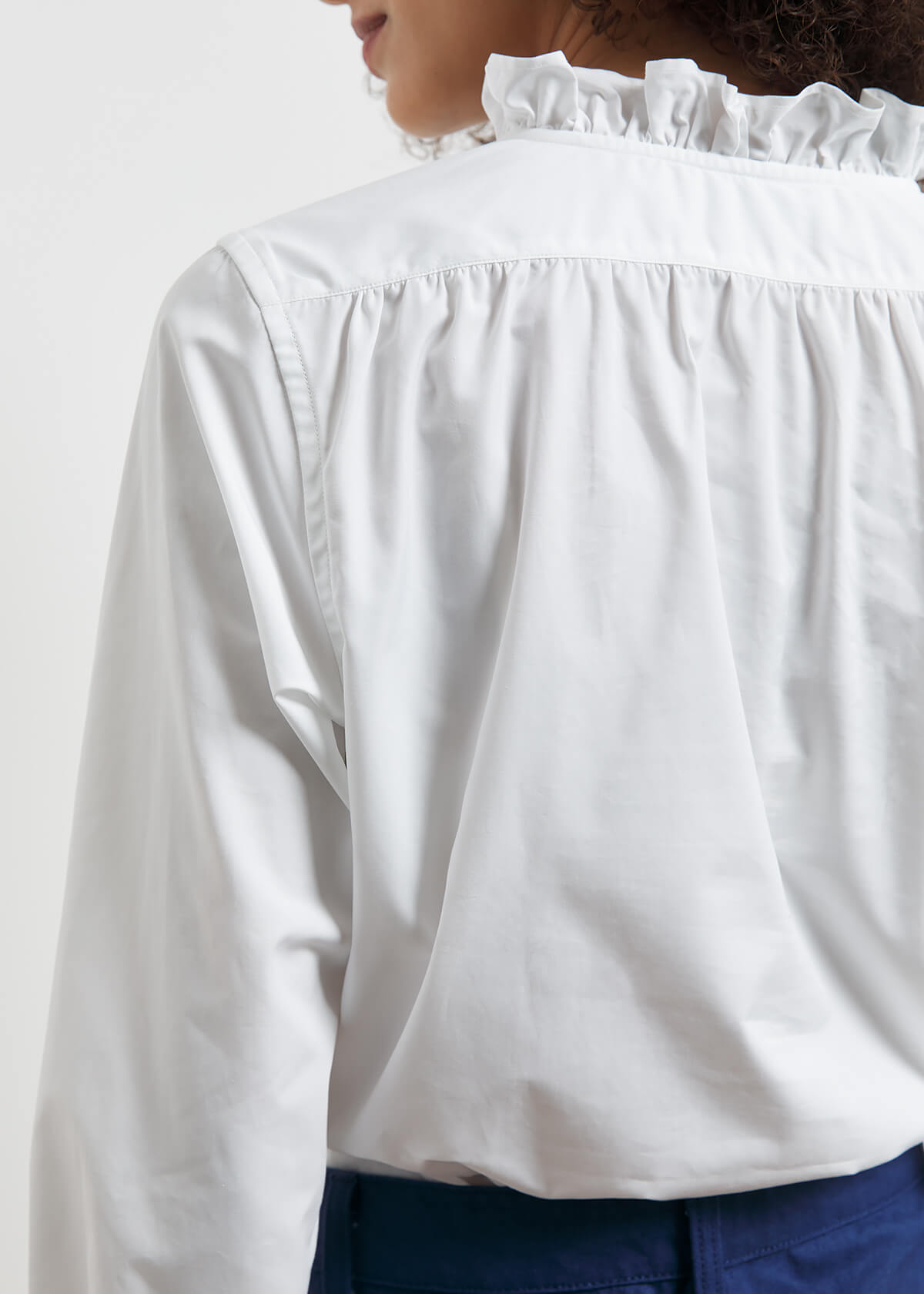 ALMA SHIRT — WHITE