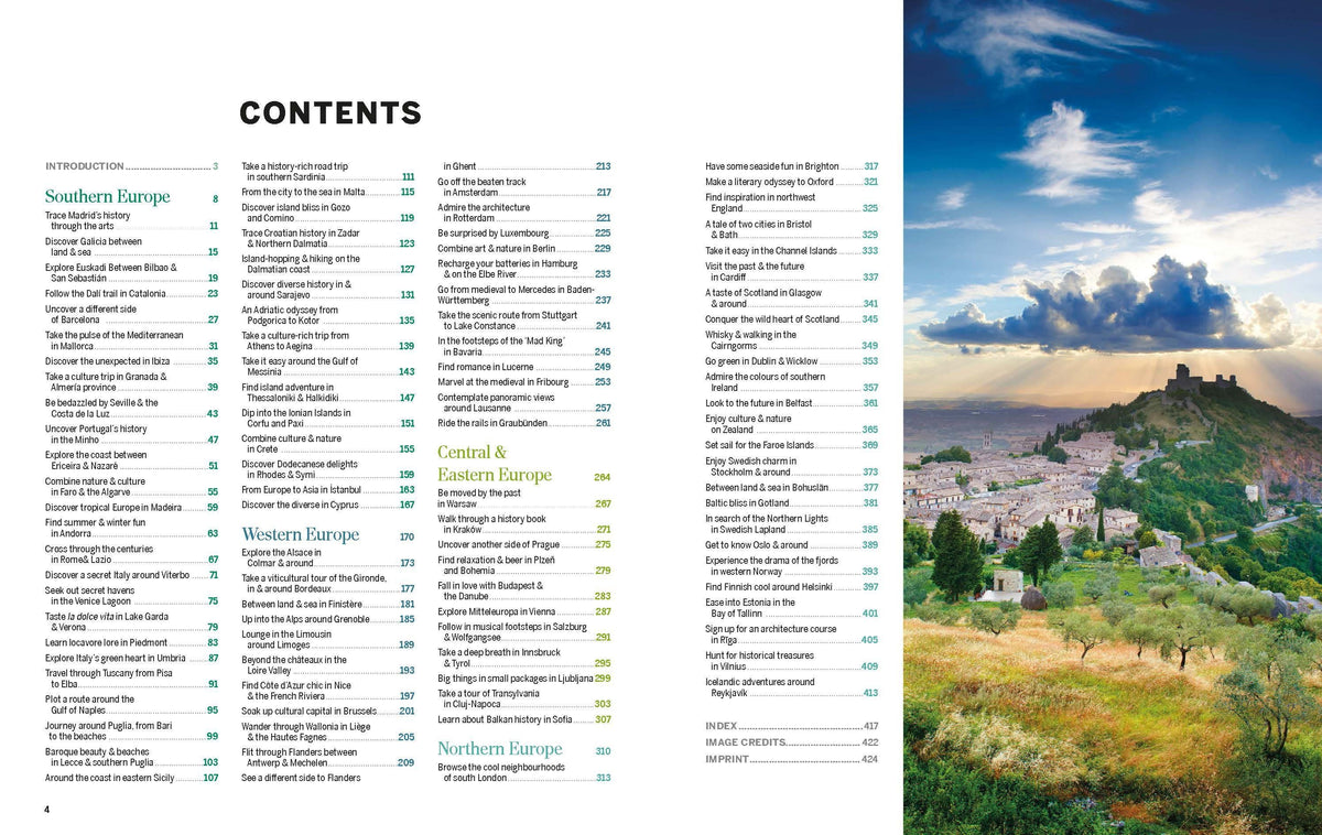 100 WEEKENDS IN EUROPE