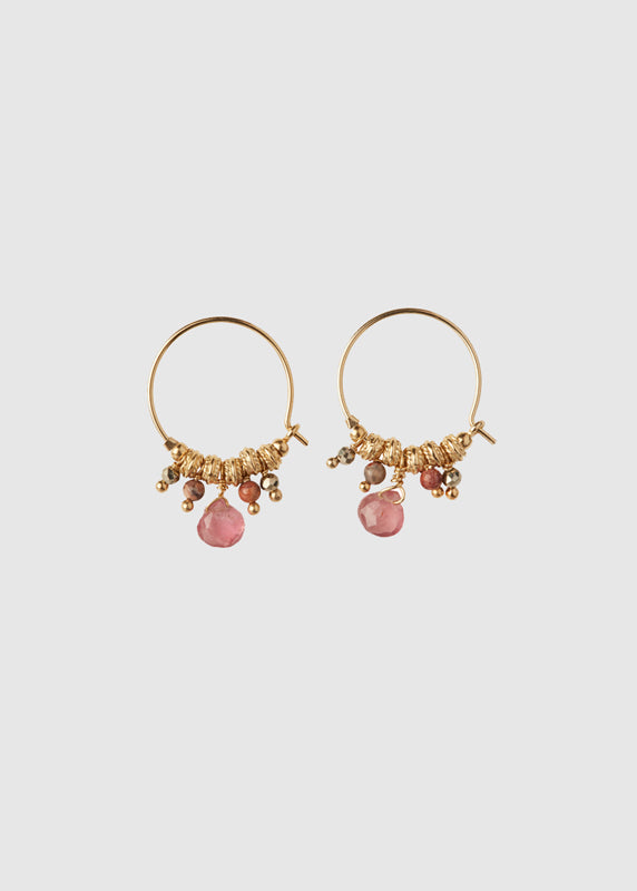 IVA EARRINGS — PINK