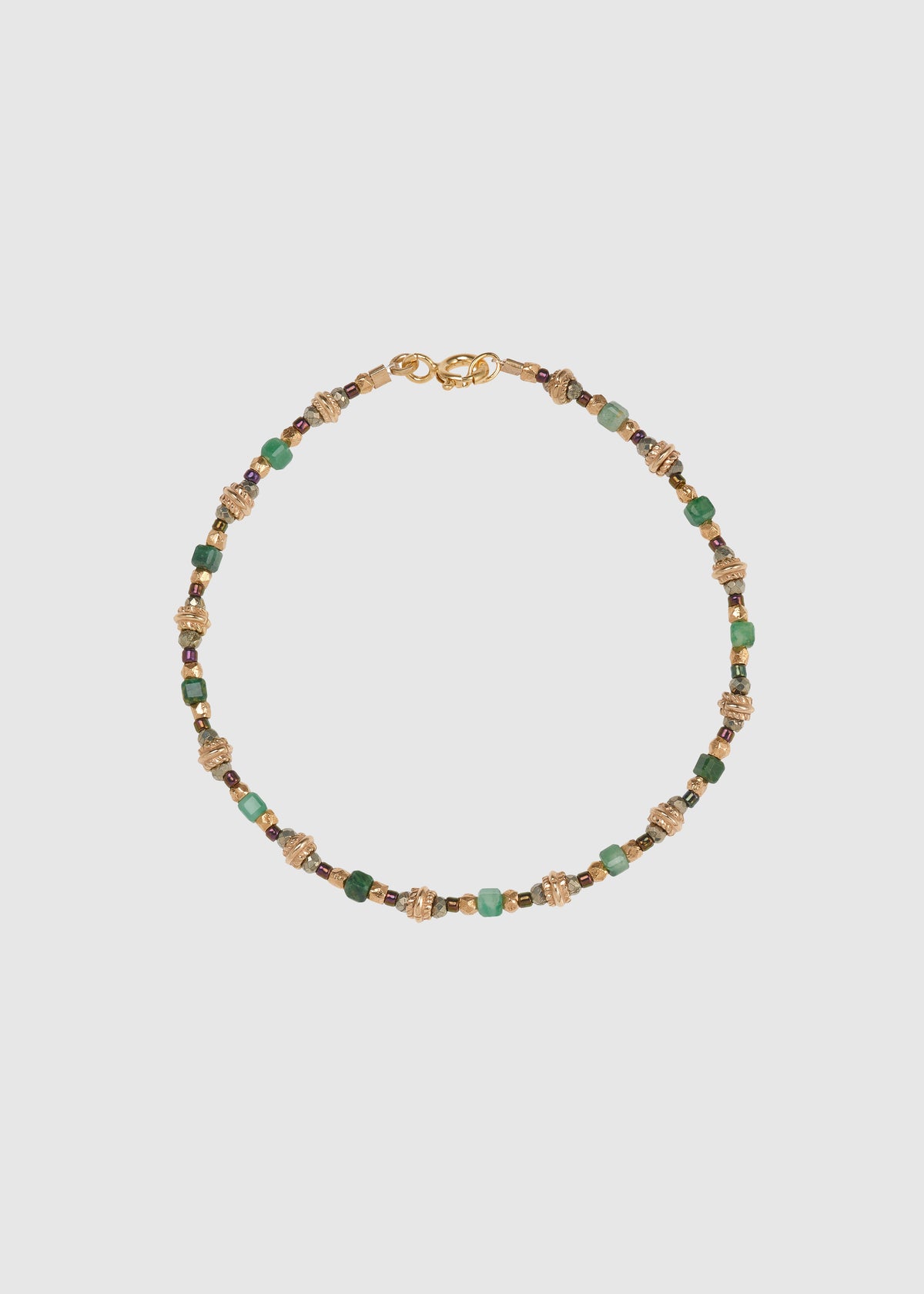 LUCIAN BRACELET — DARK GREEN