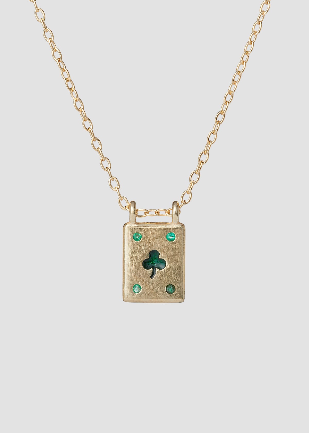 TYREL NECKLACE — GREEN