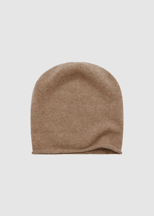 ACTUEL CASHMERE HAT — OATMEAL