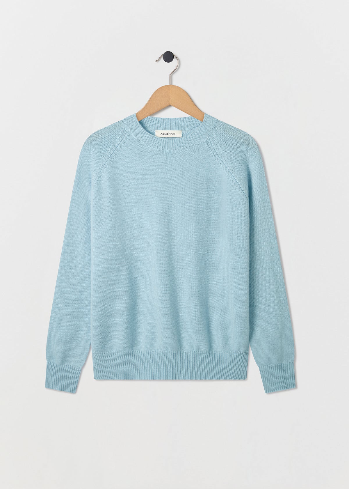 CADAQUÉS CASHMERE JUMPER — SKY BLUE