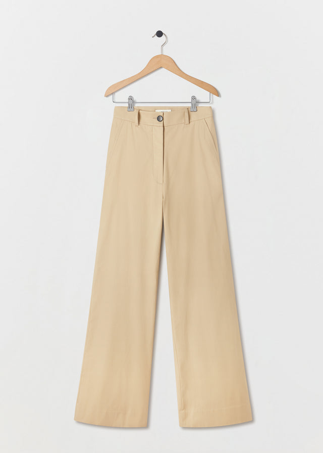 FLINT CHINO TROUSERS — TAUPE