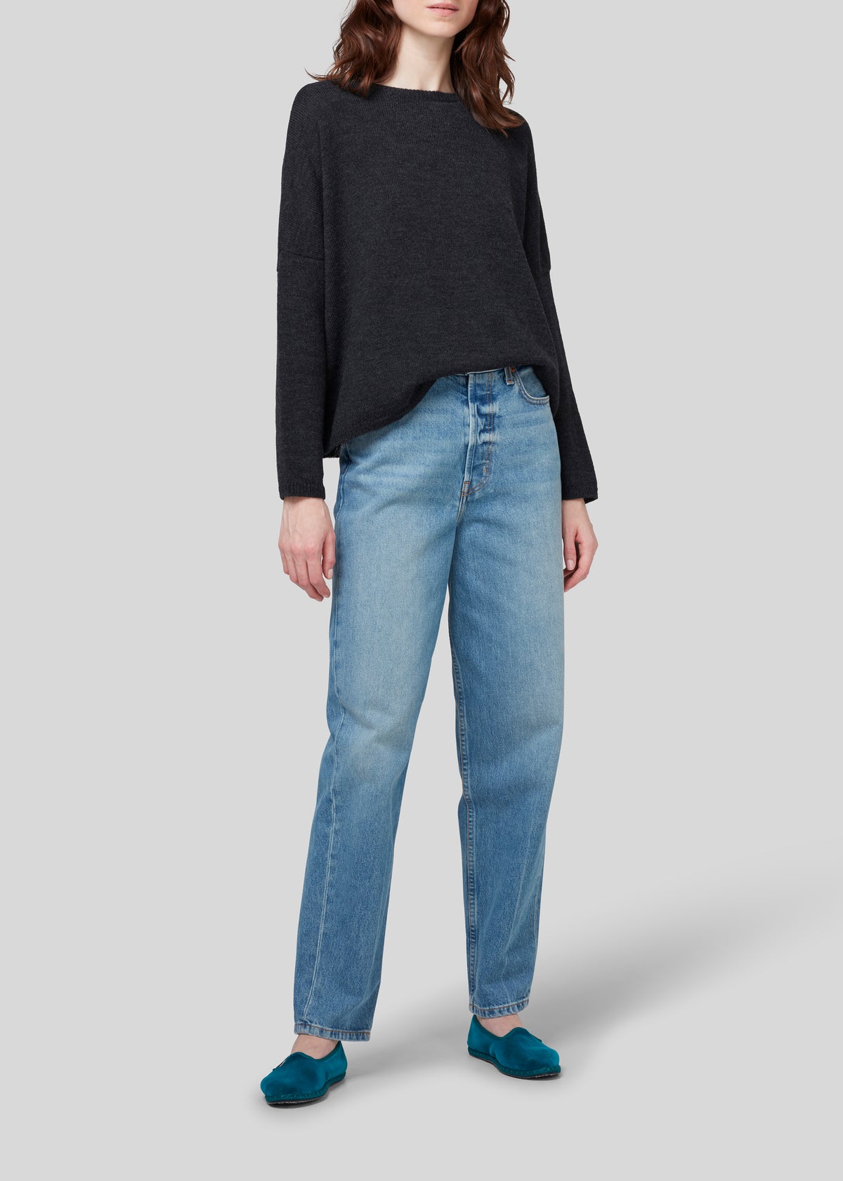 GRENVILLE  KNIT — BLACK DELAVE