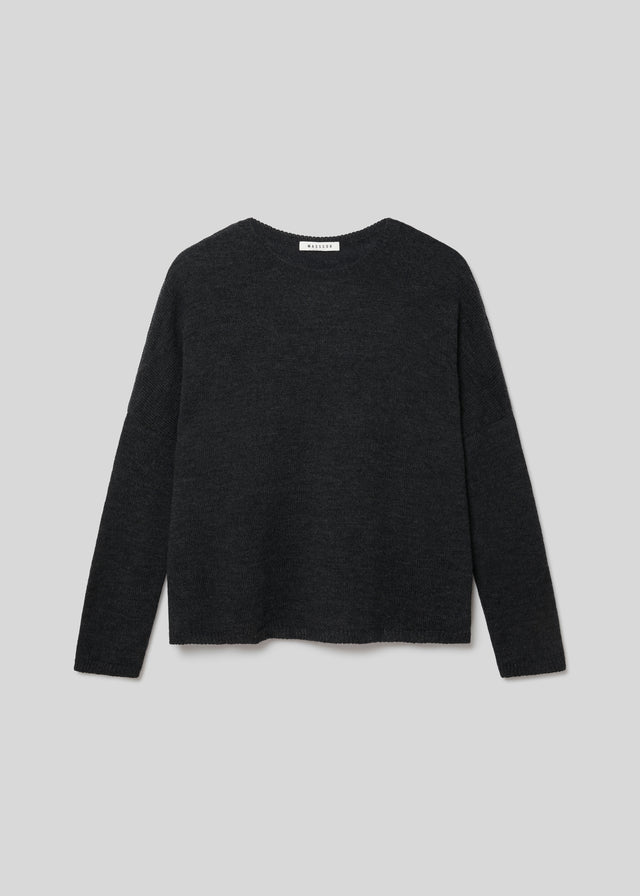 GRENVILLE  KNIT — BLACK DELAVE