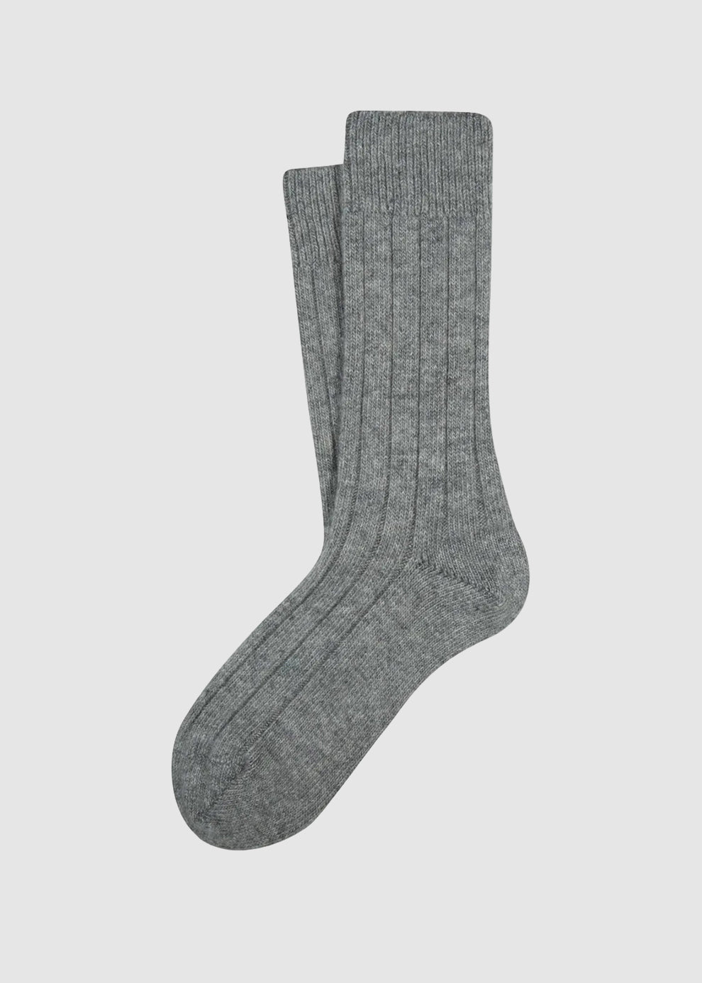 LUTON SHORT SOCKS — LIGHT GREY