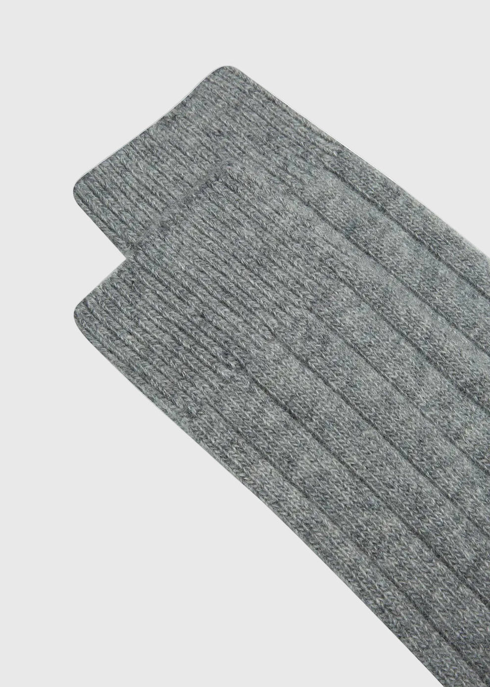 LUTON SHORT SOCKS — LIGHT GREY