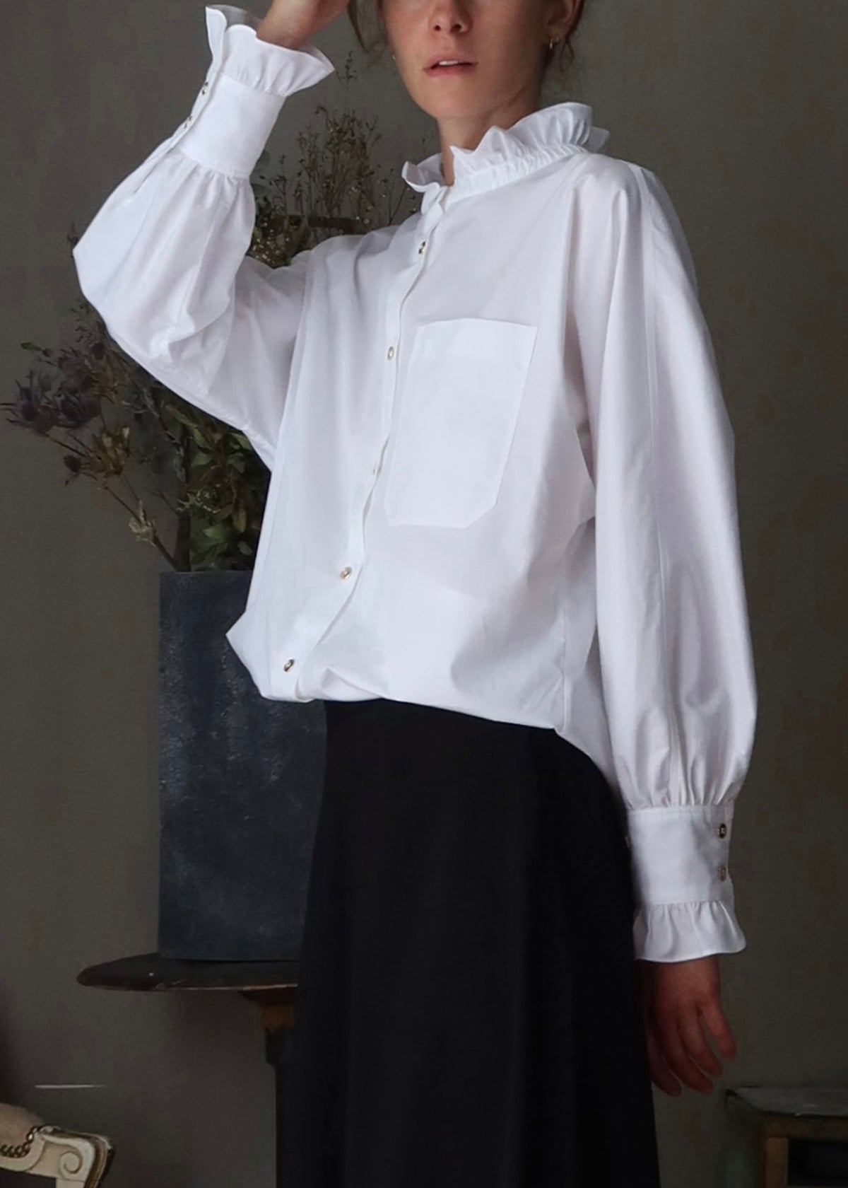 Memoir 2 Blouse, White | Atlantique Ascoli | Aimé London