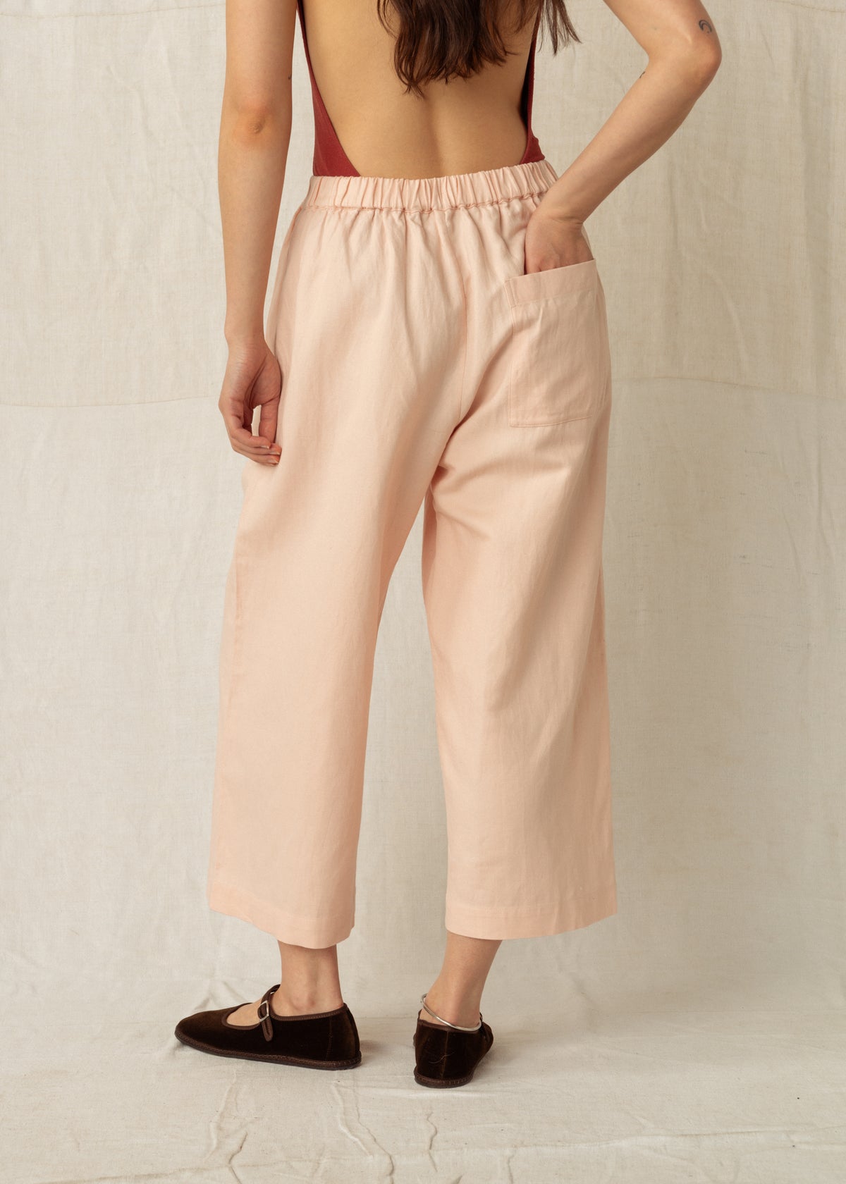 CALEB TROUSERS — ROSE PINK