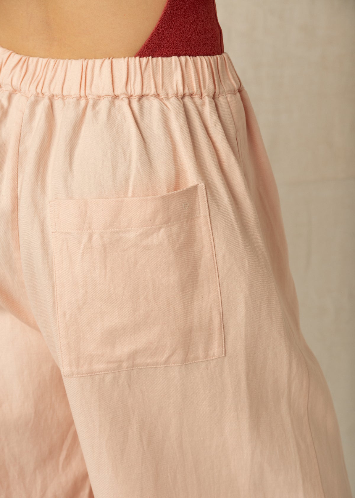 CALEB TROUSERS — ROSE PINK