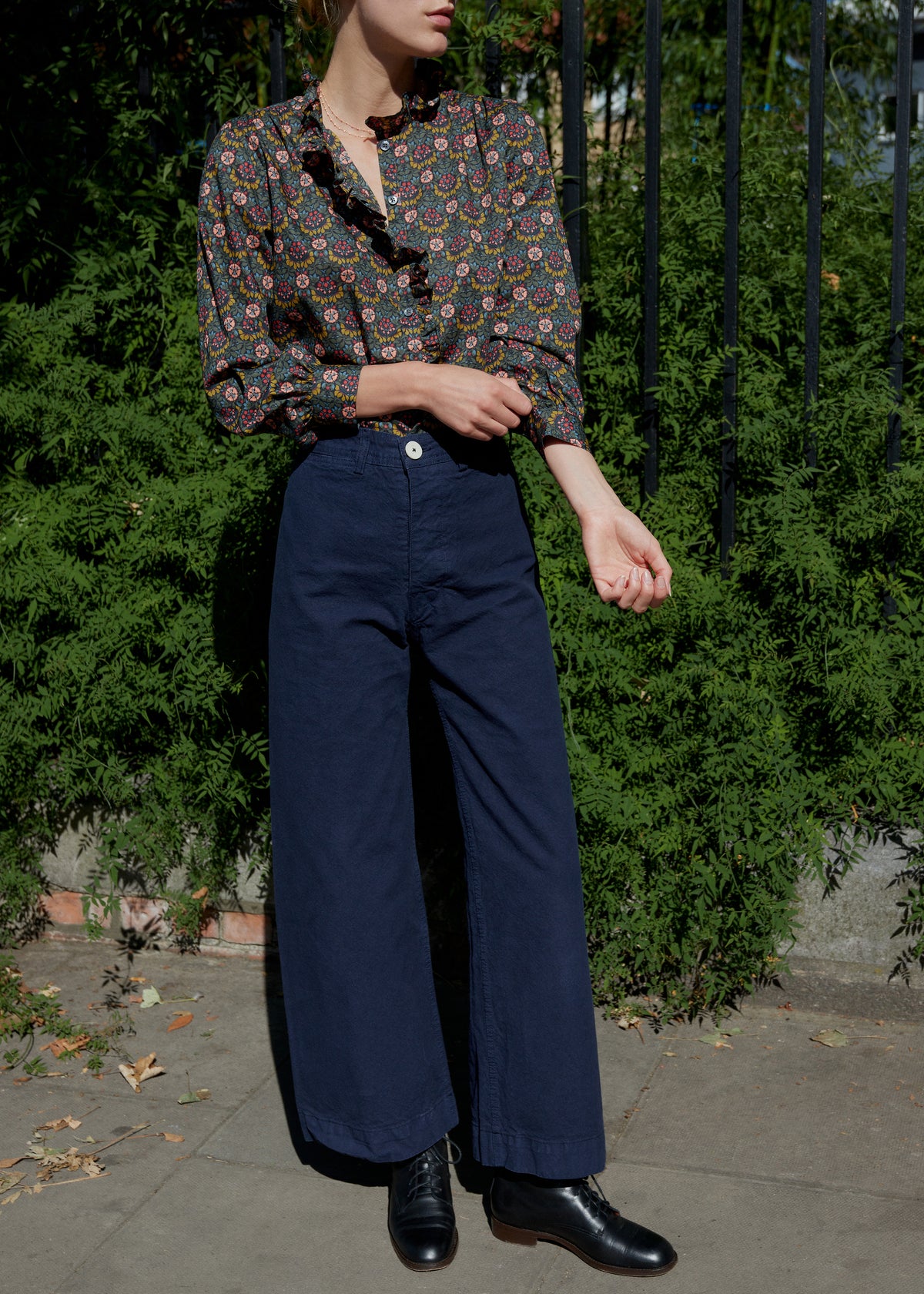 ALMA SHIRT — Made with Persephone Tana Lawn™ Khaki