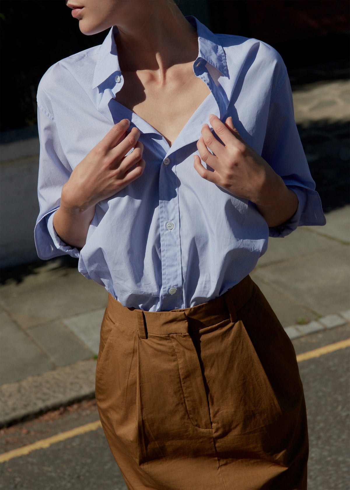 Anouck Shirt — Sky Blue