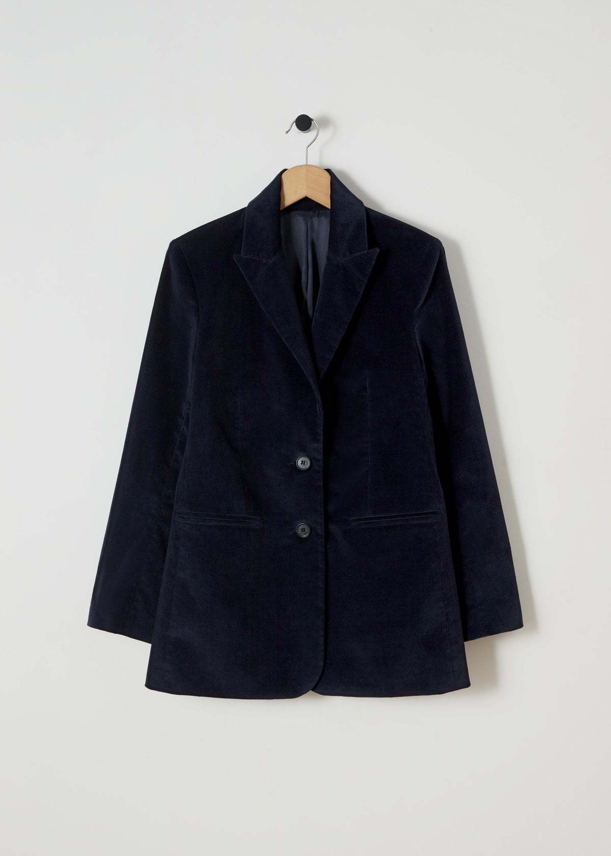 ELISA CORDUROY JACKET — NAVY