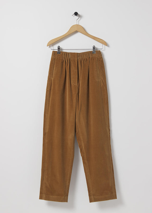 ABEL CORDUROY TROUSER — CARAMEL