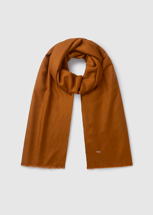 AGILE CASHMERE STOLE — GINGER