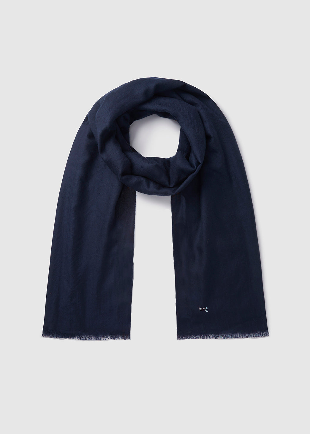 AGILE CASHMERE STOLE — NAVY