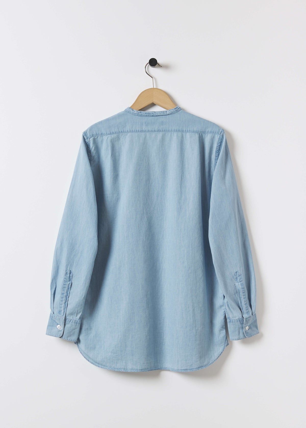 AIMÉ SHIRT — LIGHT BLUE DENIM