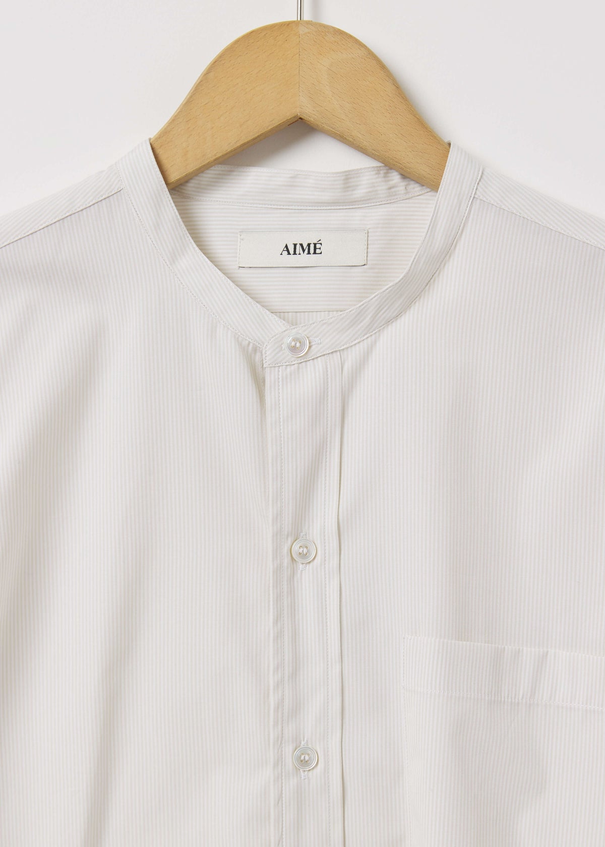 AIMÉ SHIRT — TAUPE