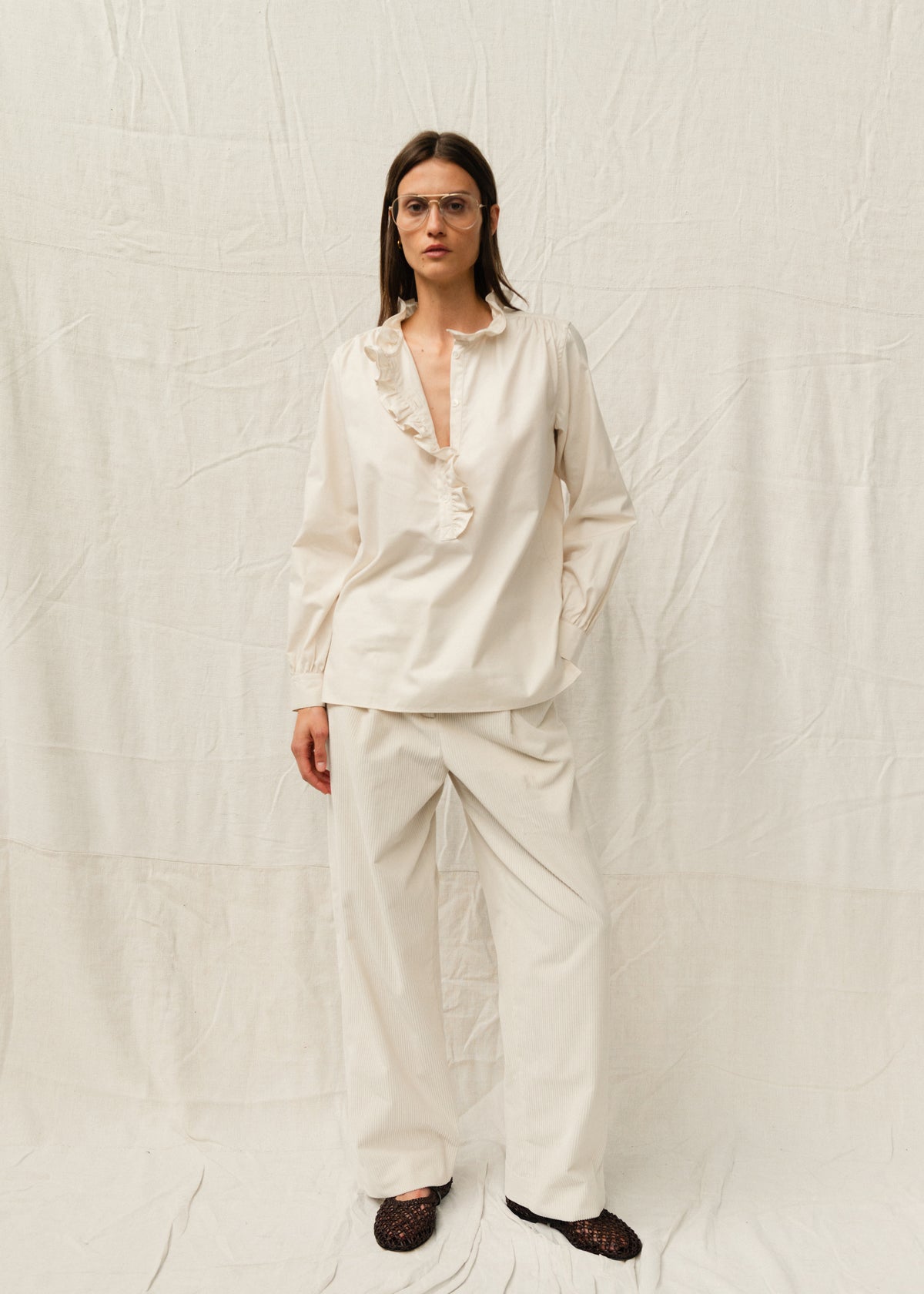 ALMA SHIRT — CREAM