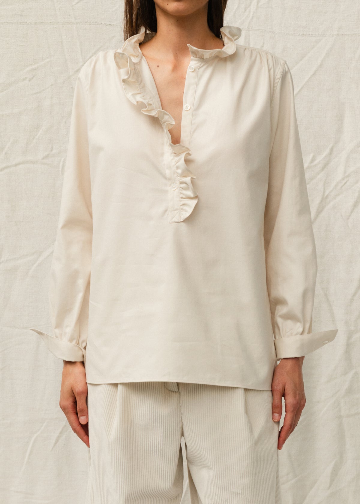 ALMA SHIRT — CREAM