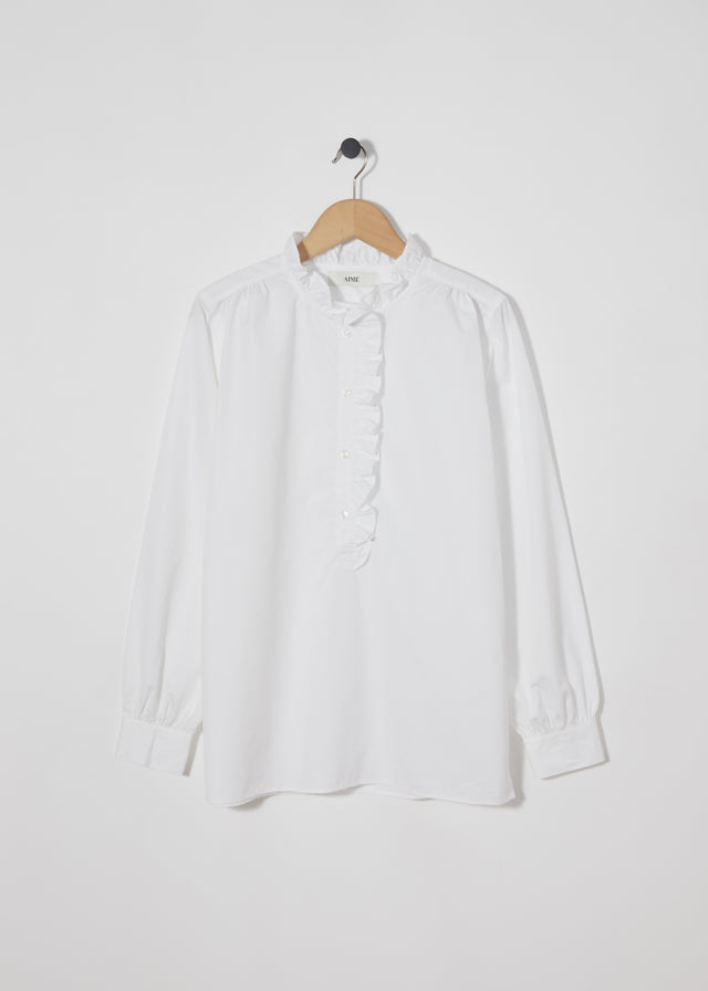 ALMA SHIRT — WHITE