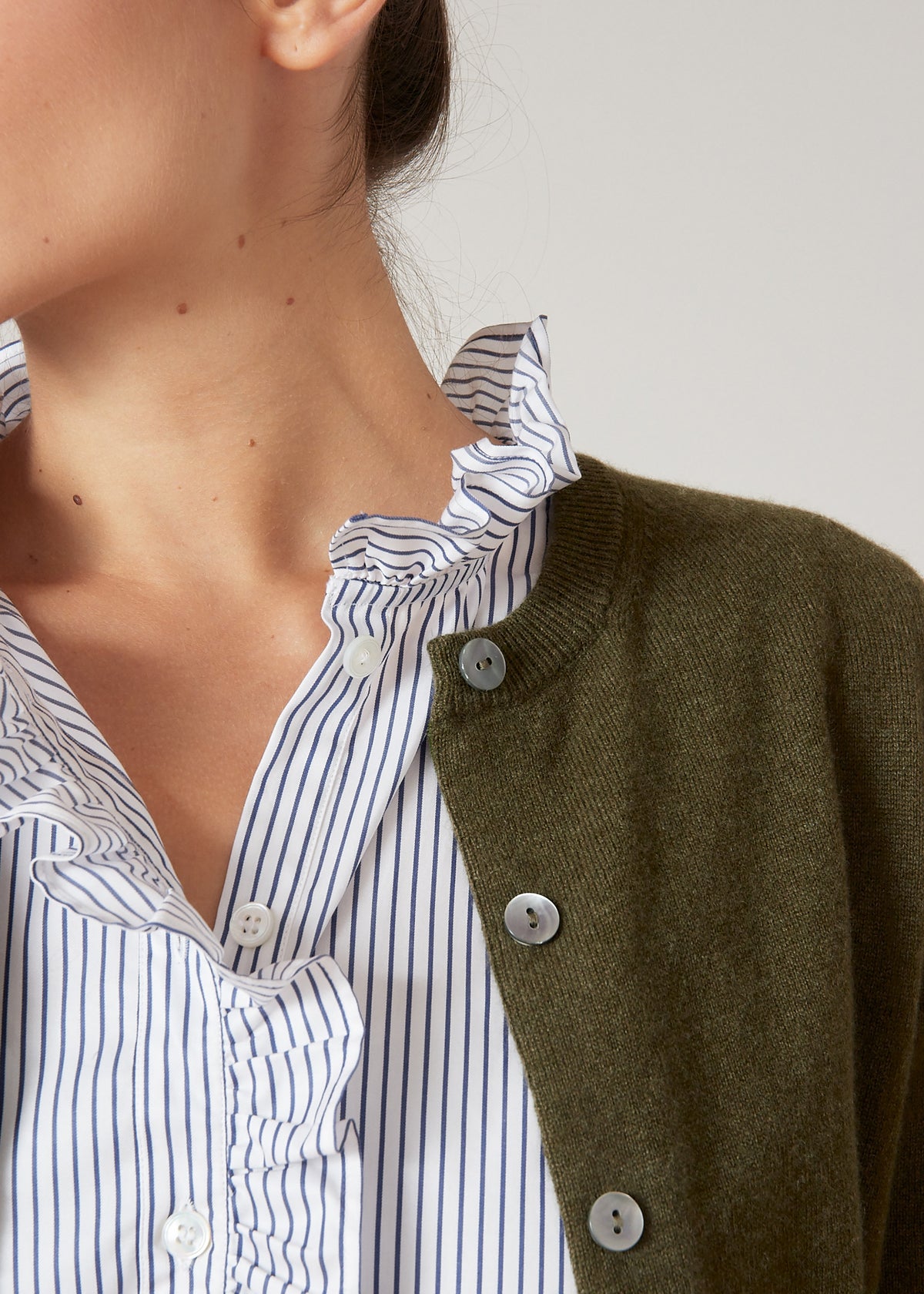 ALMA SHIRT — NAVY