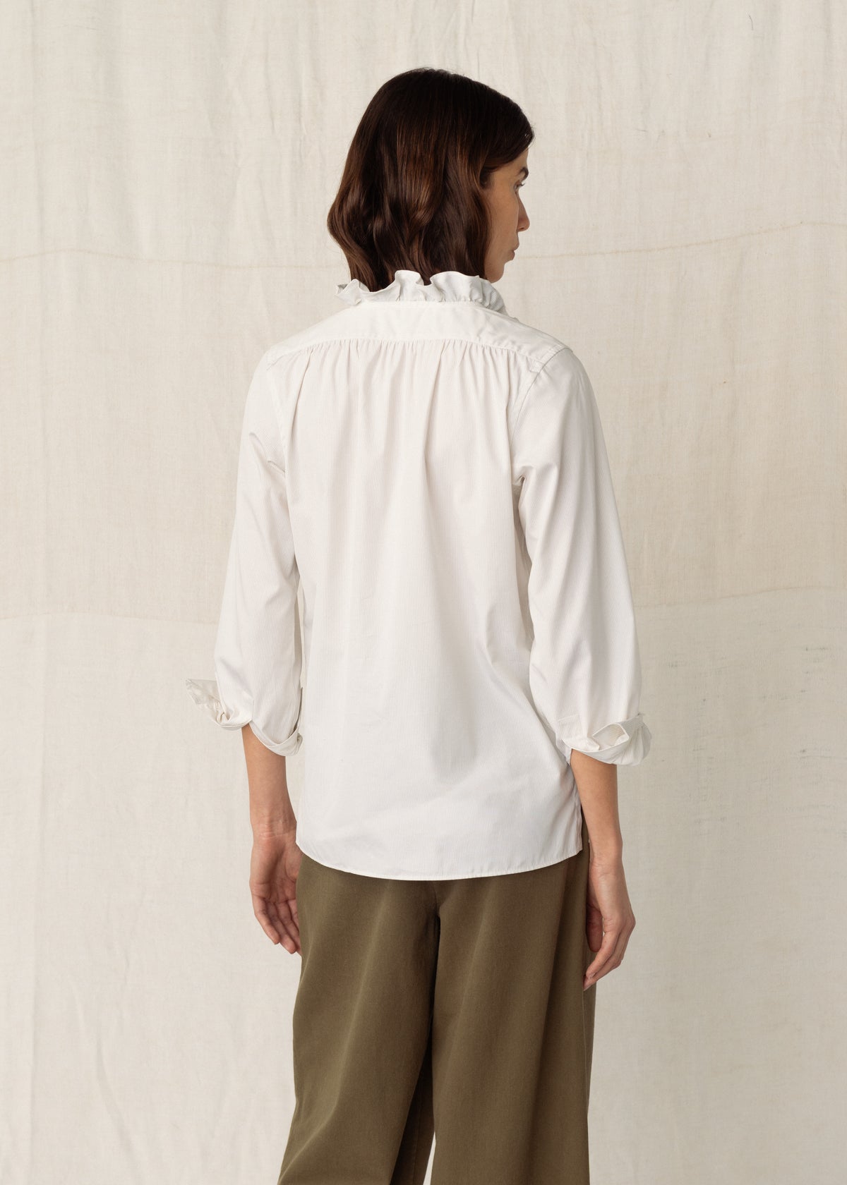 ALMA SHIRT — TAUPE