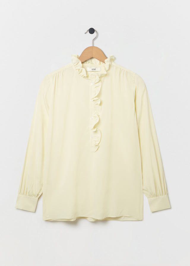 ALMA SHIRT — SORBET SILK