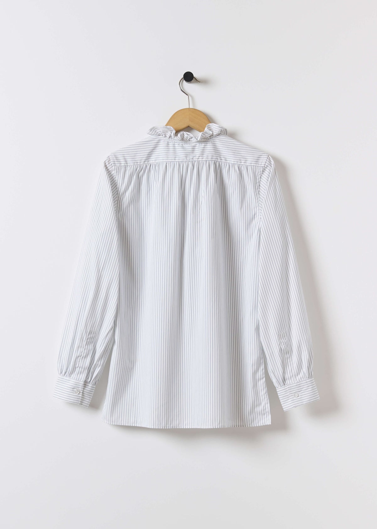 ALMA SHIRT — NAVY STRIPE